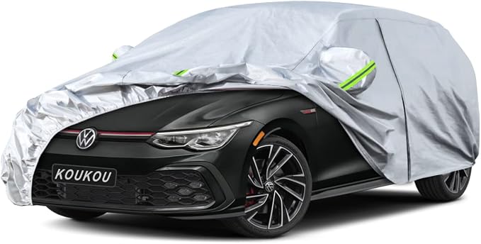 KouKou Hatchback Car Cover Waterproof All Weather Outdoor by focusonqualityservicehear