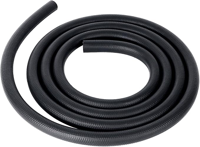 LokoCar Rubber Fuel Hose Line Push Lock 3/8" ID SAE 30R7 NBR 5ft 300PSI Black - Image 8