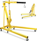 2-Ton Folding Engine Hoist, Hydraulic Shop Crane by GarveeTech