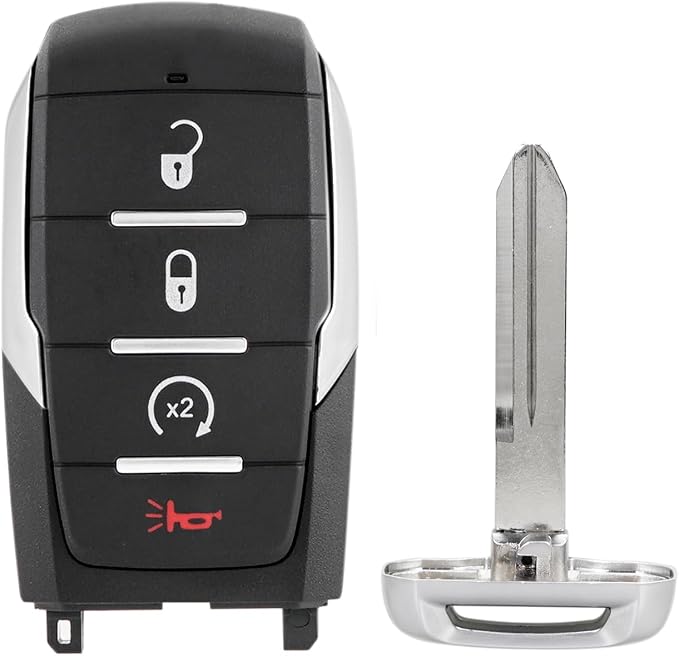 4-Button Smart Key Fob for Dodge Ram 1500, FCC ID: OHT-4882056, P/N: 68442907 - Image 2