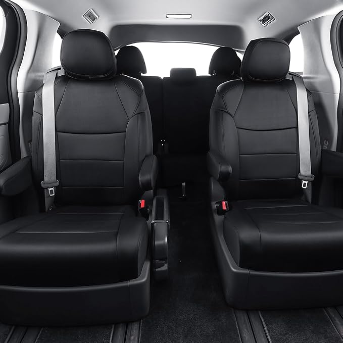 EKR Sienna Seat Covers for 2011-2020 Toyota Sienna LE, XLE Premium 2nd Row - Image 6