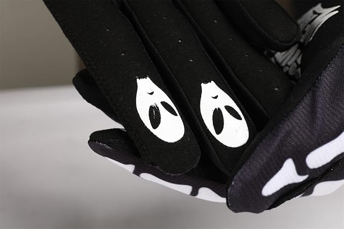 Skeleton Cool Motorcycle Bicycle Full Finger Off-Road Racing Gloves Outdoor - Image 5