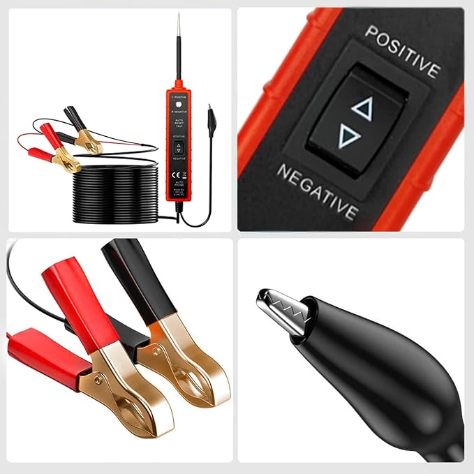 Power Circuit Probe Tester, 6-24V DC Circuit Tester, Test Light Automotive - Image 8