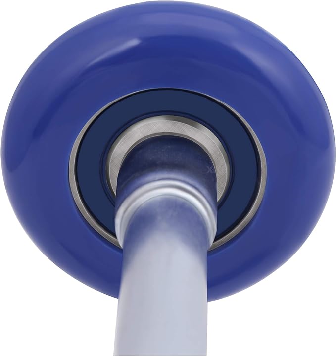 XiKe 12 Pack Blue 2" Nylon Garage Door Roller 4" Stem, Quiet/Durable and High - Image 4