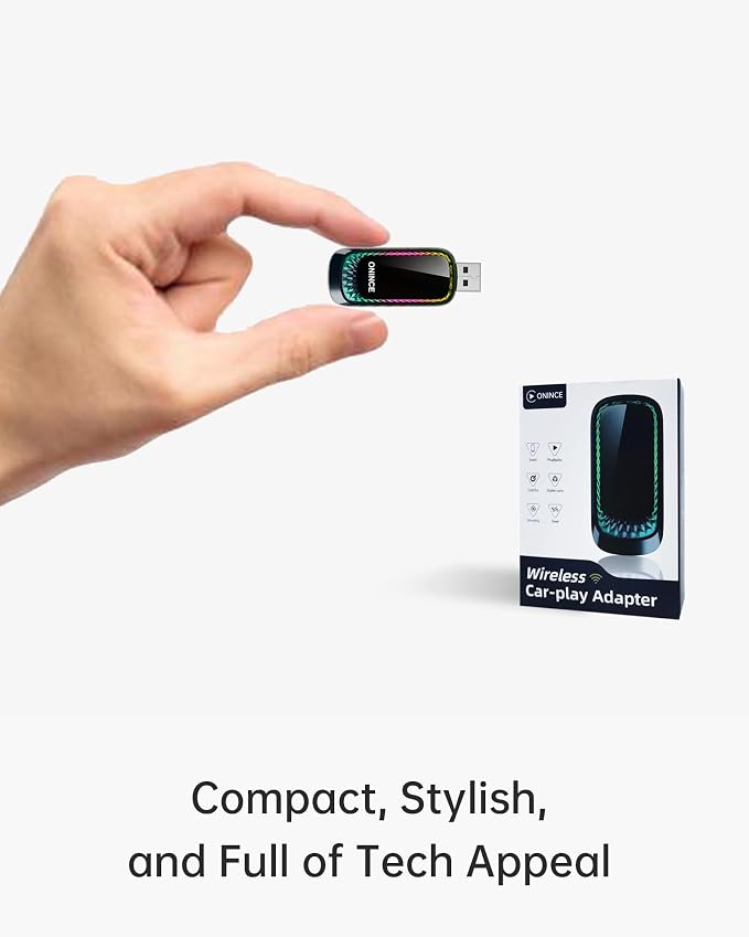 Apple CarPlay Wireless Adapter – Convert Wired CarPlay to Wireless, Stable - Image 4