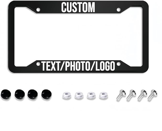 Custom License Plate Frame – Personalized License Plate Holder - Image 8