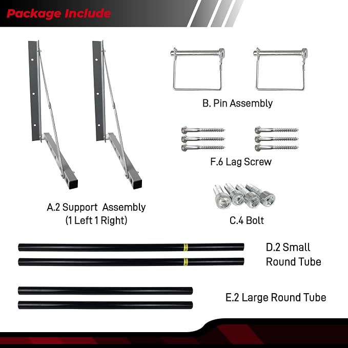 Tire Storage Rack for Garage, Folding Tire Rack Wall Mount - Image 6