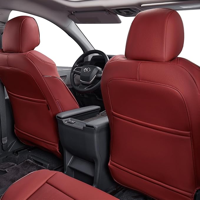 EKR Sienna Seat Covers for 2011-2020 Toyota Sienna XLE, Limited Premium - Image 3