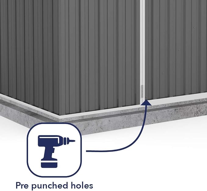 Premier Storage Sheds, DIY Backyard Shed, Utility Tool Storage, Weather & Wind - Image 6