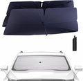 Windshield Sun Shade Umbrella for 2019-2025 Cadillac XT4 Accessories: Custom by HIMUMOY