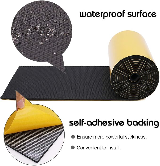 Car Door Protector Bump Body Guard, 2 Pack 79"x 8"x 1/6" Foam Garage Wall - Image 3