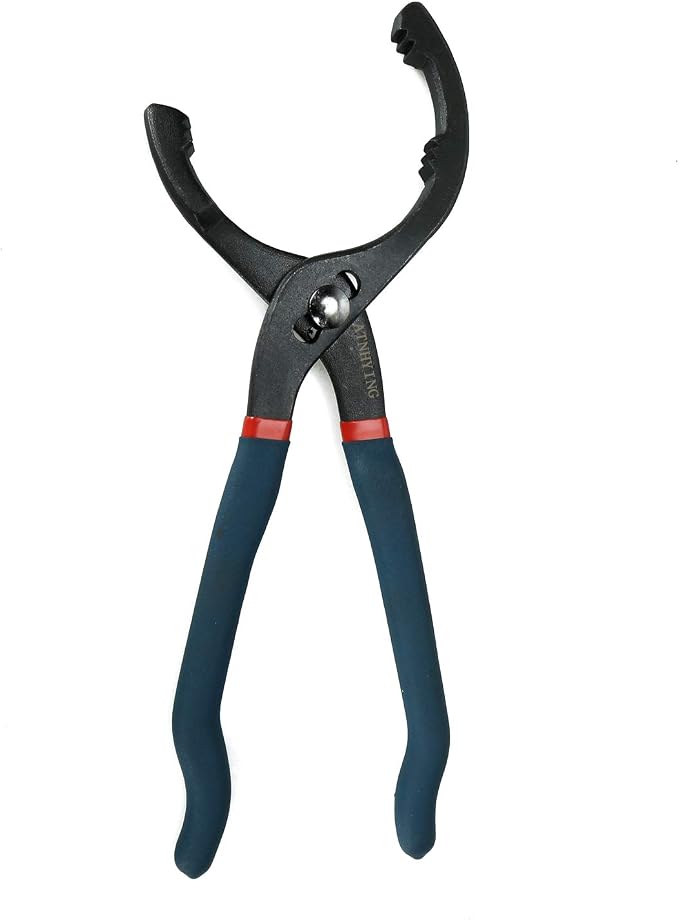 10" Oil Filter Pliers, Adjustable Small Oil Filter Wrench, Universal Oil Filter by ATNHYING