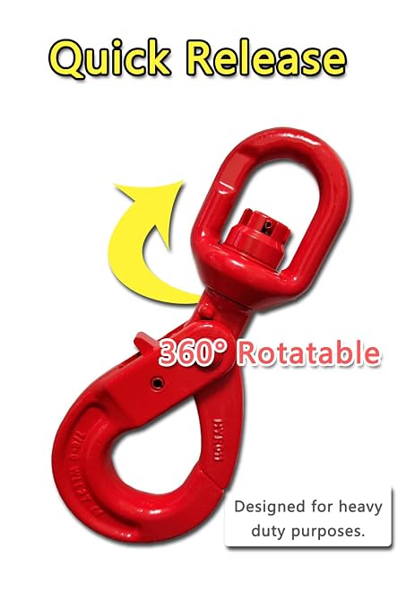 Heavy Duty Swivel Lifting Hook - Image 4