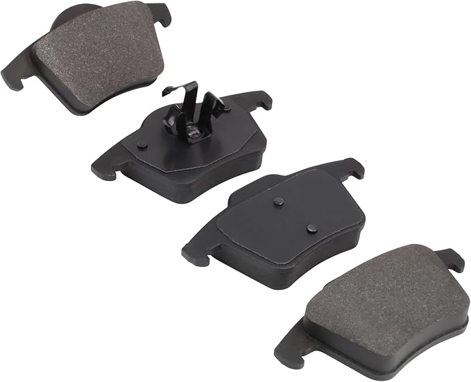 Premium Semi-Metallic Rear Brake Pads Compatible - Image 2