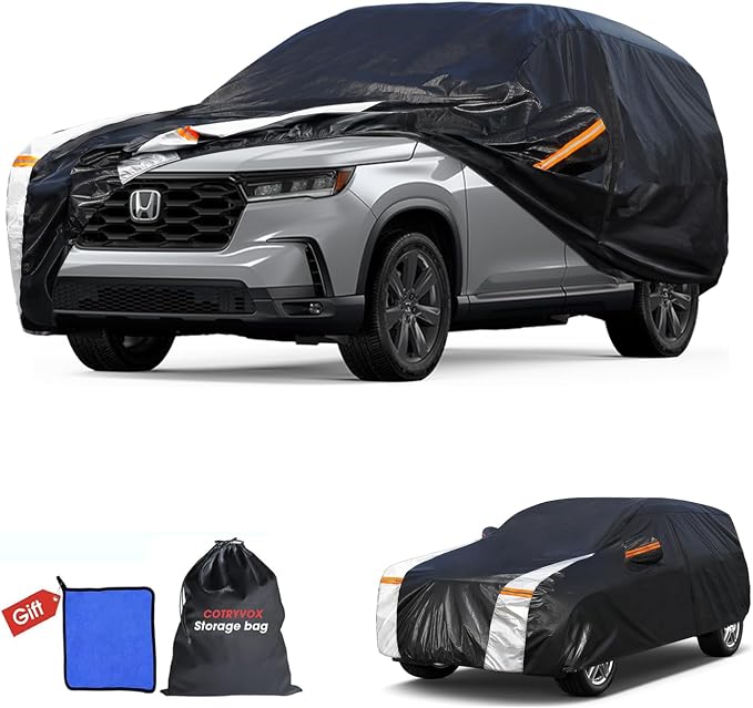 Honda Pilot Car Cover 100% Waterproof All Weather, Gift by FocusonQualityServiceHear