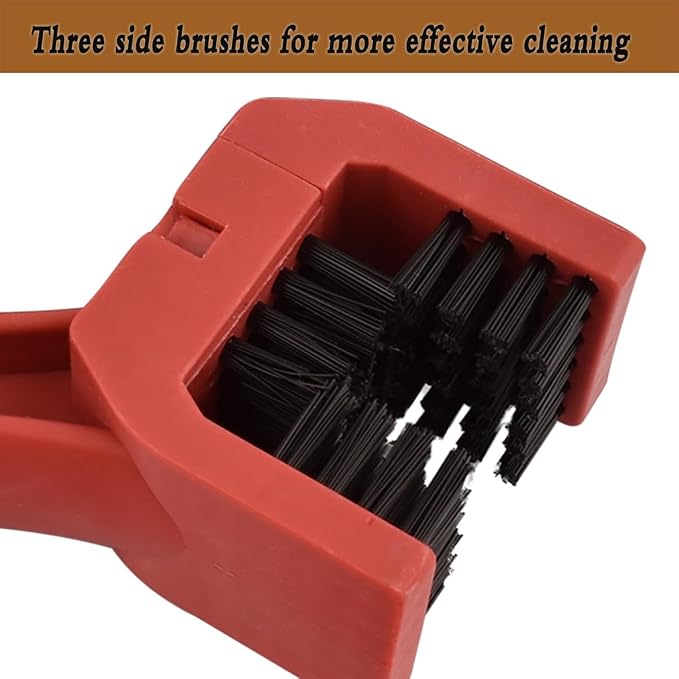 Bike Chain Cleaning Tools Motorcycle Chain Washer Cleaning Brush Bicycle Chain - Image 5