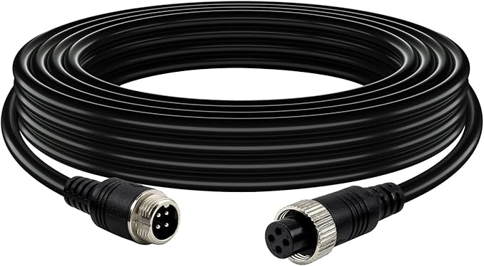4-pin Aviation Video Extension Cable, Lonlonty Backup Camera Extension Cable by Lonlonty