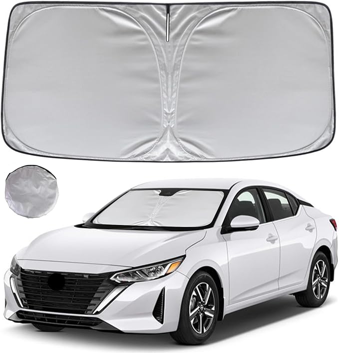 KAYZT Windshield Sun Shade for 2020-2025 Nissan Sentra Sedan Foldable Sunshade by KAYZT