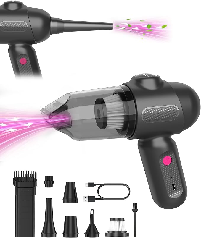 Car Vacuum V6 Pro, Cordless Handheld Vacuum by EBOSSOM
