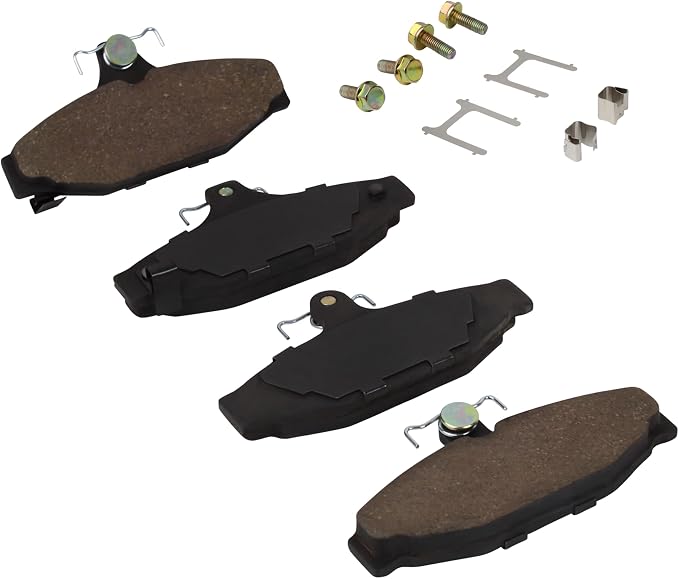 Premium Ceramic Rear Brake Pads Compatible - Image 2