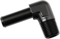 1/2 NPT Male to 5/8" Hose Barb Fitting Adapter 90 Degree Elbow Aluminum Black by Podavelle
