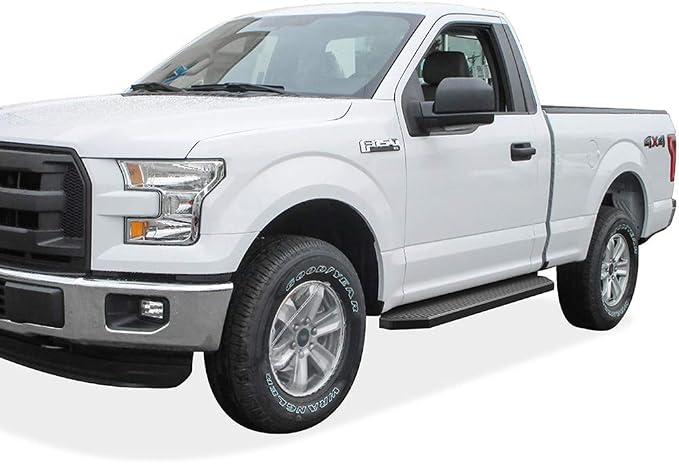 APS Black Stainless Steel Running Boards Style Compatible - Image 6