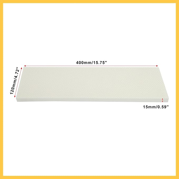 400x120x15mm Auto Garage Wall Guard Door Bumper Protector Anti Collision Water - Image 3