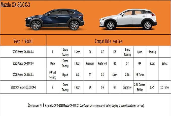 Kayme 6 Layers SUV Car Cover Custom Fit - Image 6