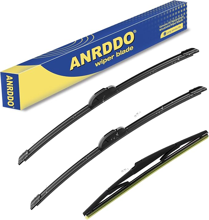 3 wipers Replacement For Scion xB 2008 2009 2010 2011 2012 2013 2014 2015 by ANRDDO