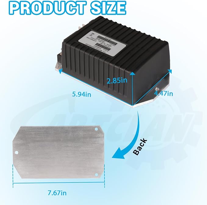 48V 250A Club Car DC Motor Controller, Golf Cart DC Motor Controller Speed - Image 6