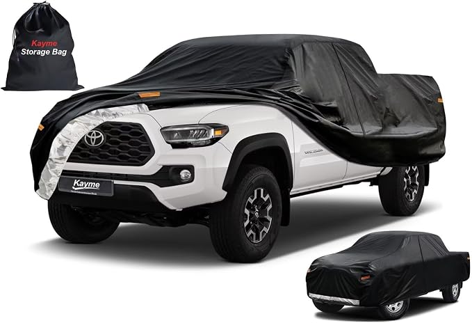 Kayme Truck Cover Custom Fit Toyota Tacoma Xtra/Extended Cab Short Bed. Full by kayme