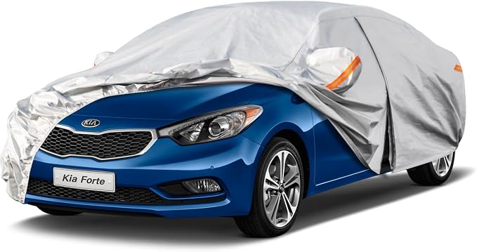 Kayme 6 Layers Car Cover Custom Fit by kayme