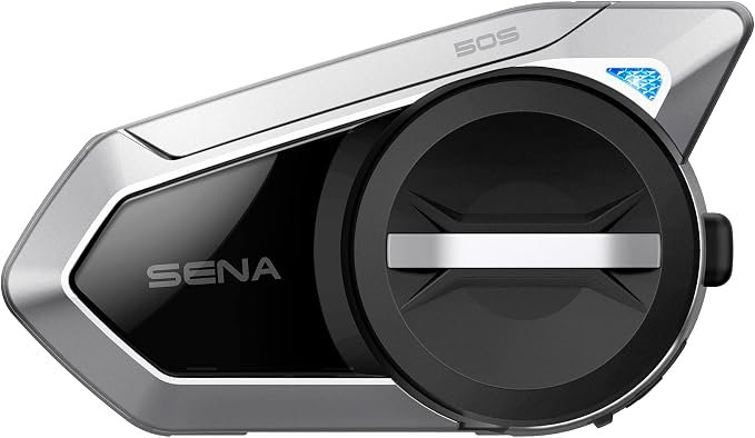 Sena 50S Motorcycle Jog Dial Communication Bluetooth Headset w/Sound by Harman by Sena