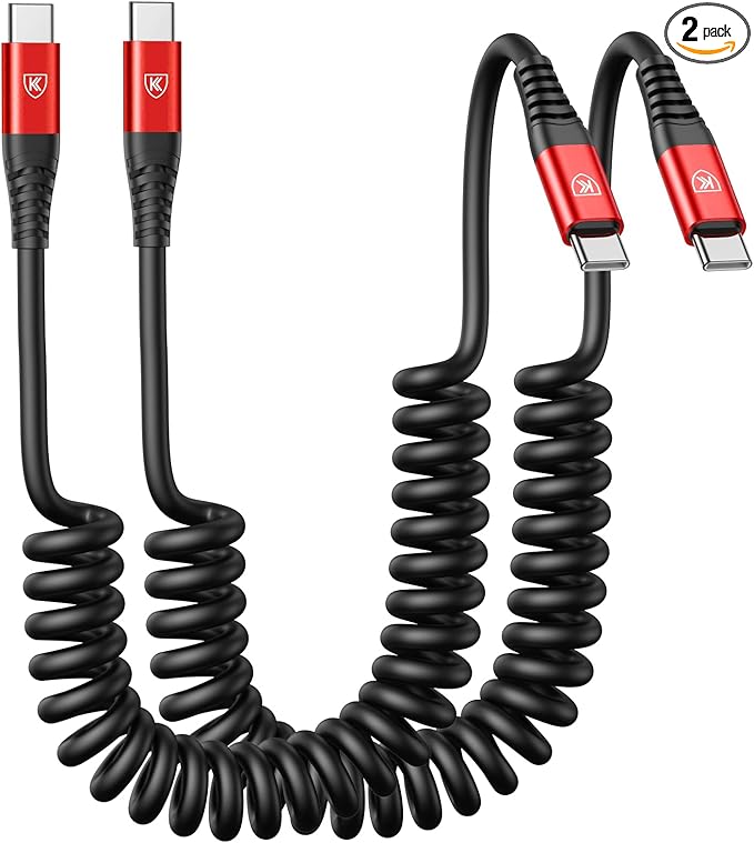USB C to USB C Cable 6ft, Type C Fast Charging Compatible by KIYODA