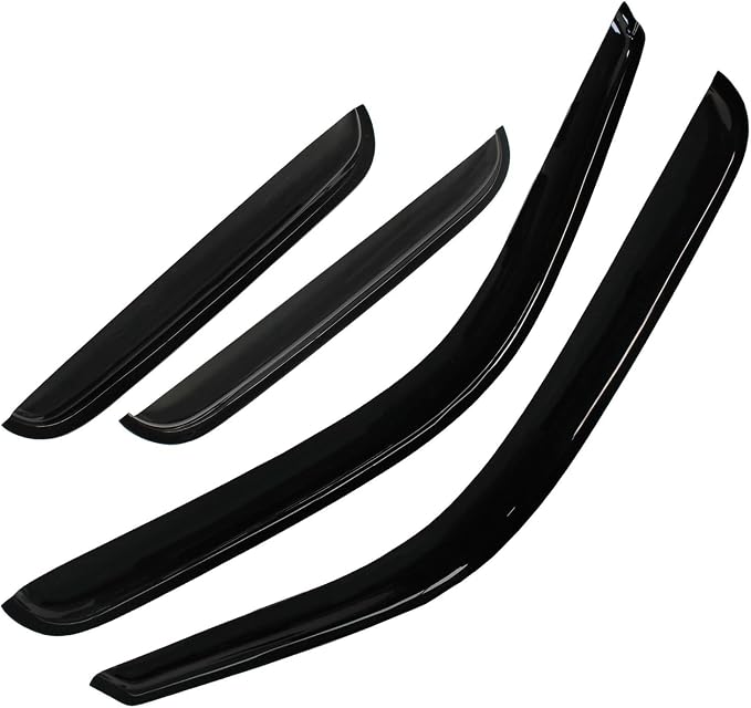 4pcs Side Window Deflectors Window Visors by Unknown