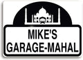 Garage-Mahal Sign, Personalized just by The+Sign+Post