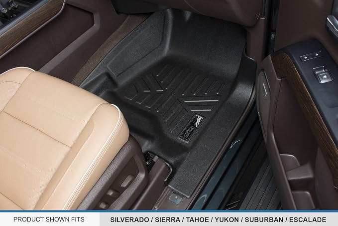SMARTLINER Custom Floor Mats 2 Row Liner Set Compatible - Image 3