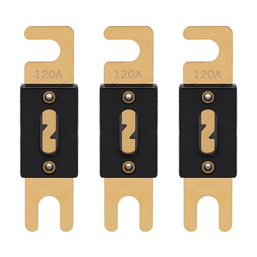 120A ANL Fuse 120 Amp Inline Blade Fuses 32V by VEXUNGA