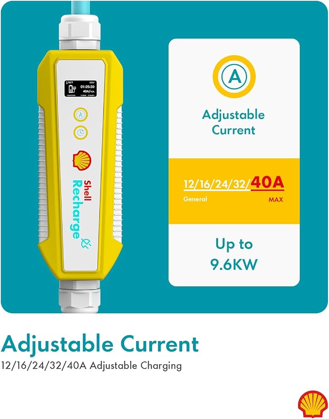 Shell Level 2 EV Charger, 40A ETL Certified Energy Star EV Charger, - Image 5