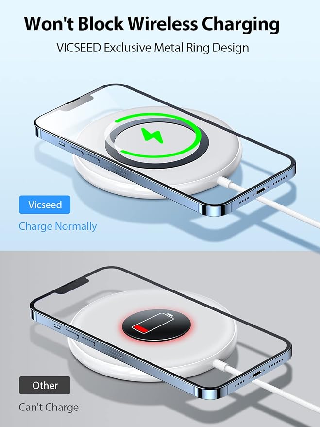 VICSEED for MagSafe Car Mount Magnetic Phone Holder for Car Vent 360 Adjustable - Image 8