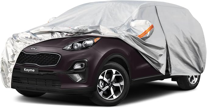 Kayme 6 Layers SUV Car Cover Custom Fit by kayme