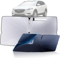 Windshield Sun Shade Umbrella for 2016-2025 Mazda CX-9 Accessories: Custom Fit by HIMUMOY