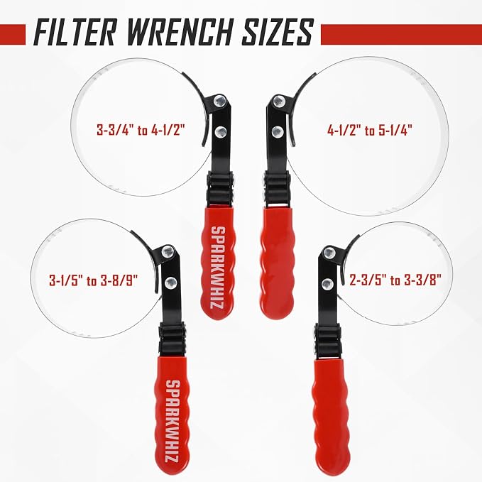 Oil Filter Wrench Set, Oil Filter Removal Tool 2-3/4" - Image 6