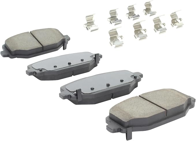 Premium Ceramic Rear Brake Pads Compatible - Image 2