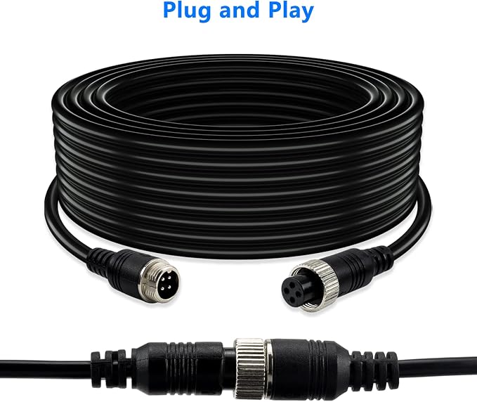 Car Video 4-Pin Aviation Extension Cable - Image 6