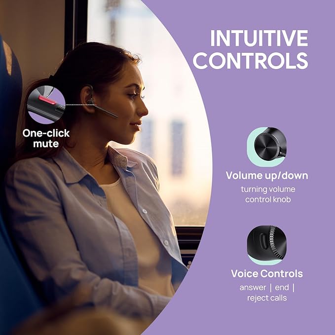 Yealink Single Ear Bluetooth Headsets BH71 Lite, Wireless Headset - Image 6