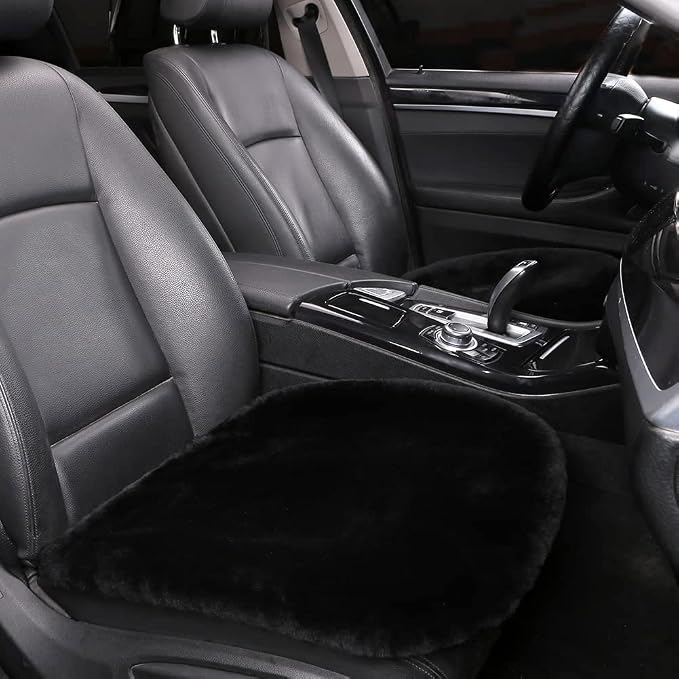 LLB Genuine Sheepskin Car Seat Cushion Seat Covers by LLB