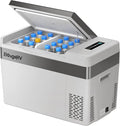 BougeRV 12 Volt Refrigerator 12V Car Fridge 30 Quart Portable Freezer by BougeRV