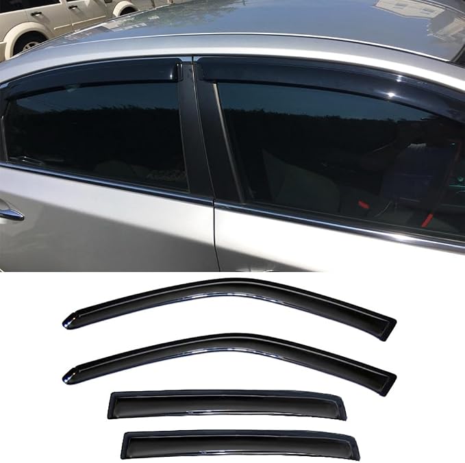 94861 Side Window Visors Wind Vent Deflector - Image 3