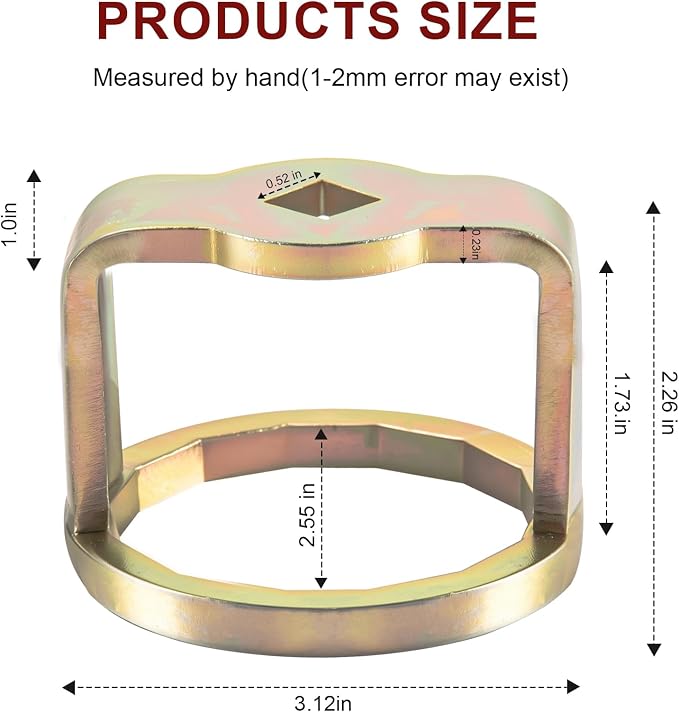 1726 Oil Filter Wrench Removal Tool Compatible - Image 2